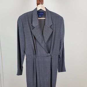 Baldanza- Vintage padded shoulder dress